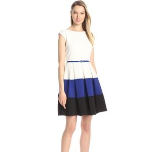 Tiana B Colorblock Dress Sz 14
